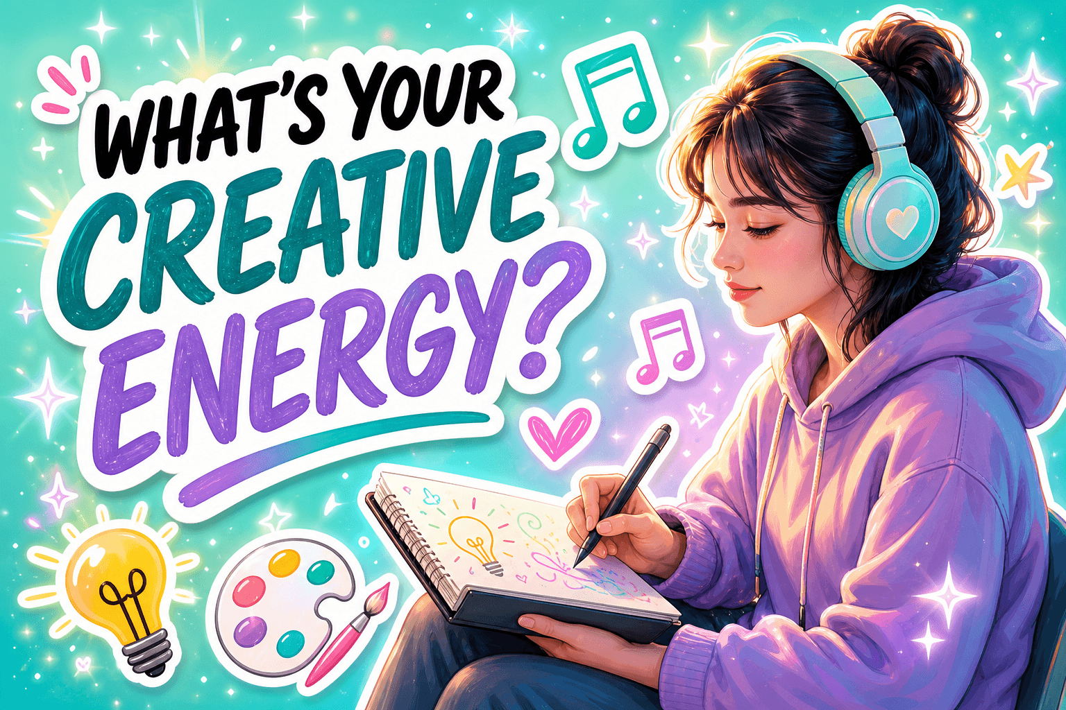 WHAT'S YOUR CREATIVE ENERGY? quiz thumbnail