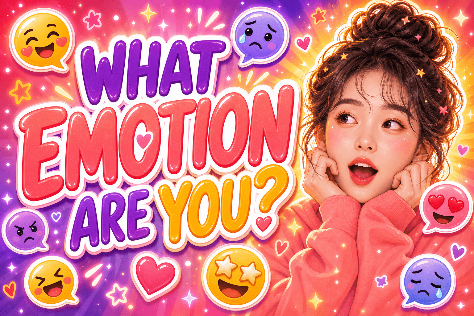 WHAT EMOTION ARE YOU? quiz thumbnail